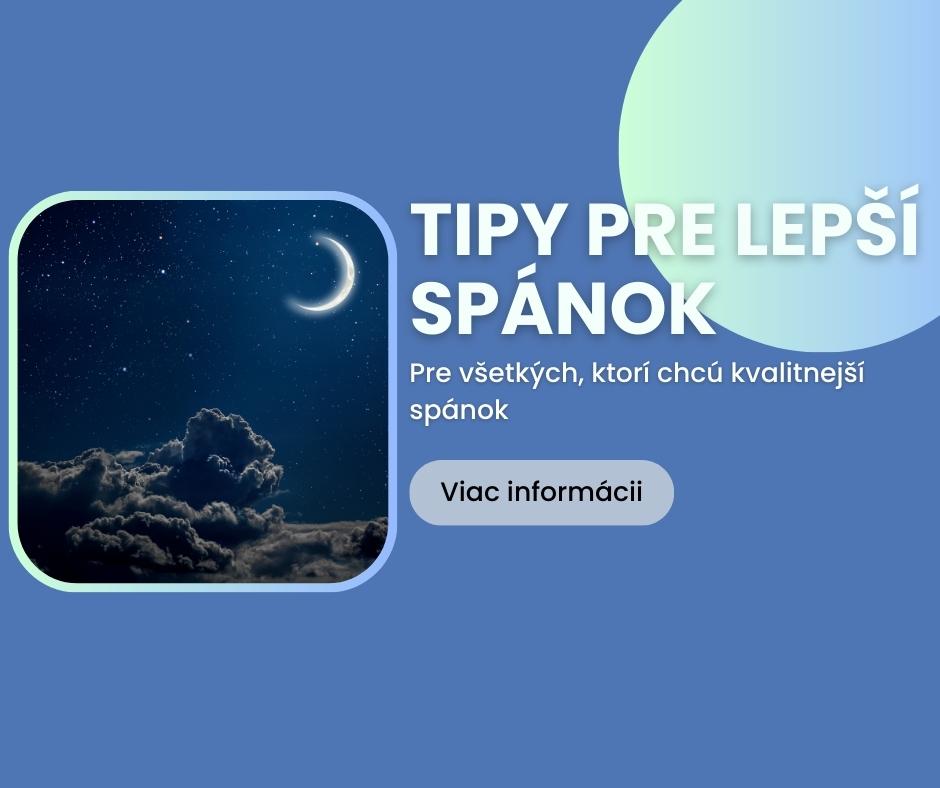 Tipy pre lepší spánok