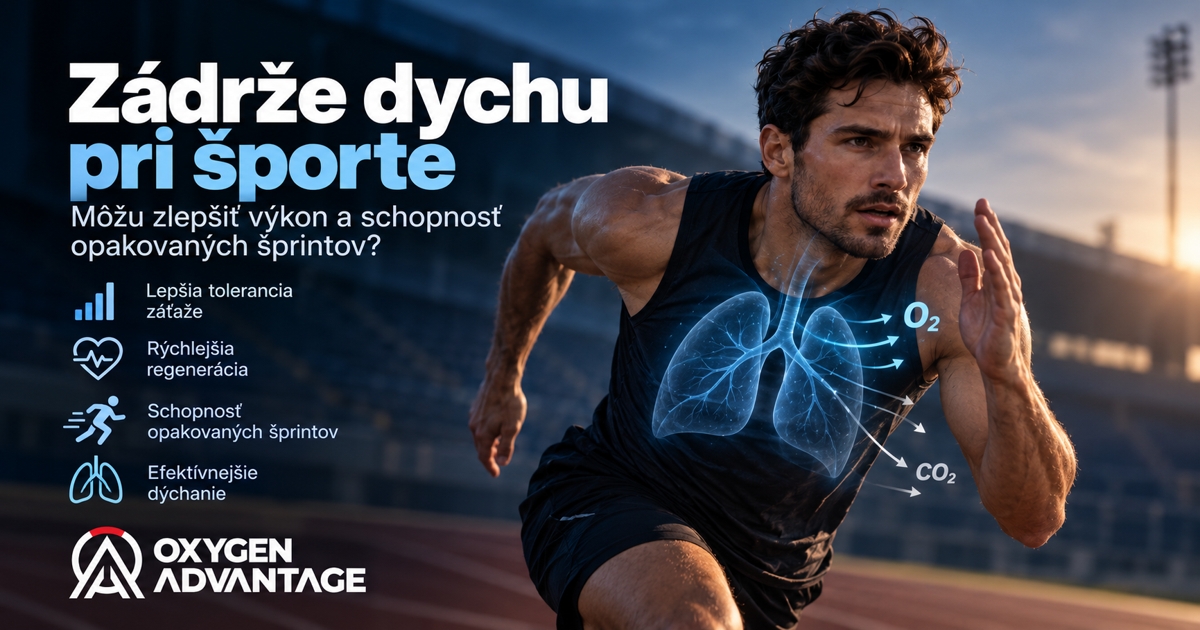Zádrže dychu pri športe a opakované šprinty – Oxygen Advantage